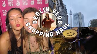 BERLIN VLOG  SHOPPING HAUL Bershka Monki New Yorker ✨🪩 [upl. by Ennaylloh]