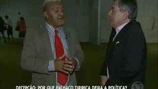 Tiririca não pretende mais continuar vida política [upl. by Rehprotsirhc]