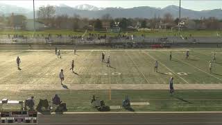 Riverton High School vs Mountain Ridge High School Boys Varsity Soccer [upl. by Nosemyaj]