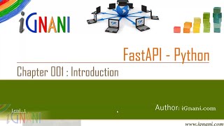 How to create RestAPI in Python using FastAPI  FastAPI Python Tutorial 01  iGnani [upl. by Bornstein]