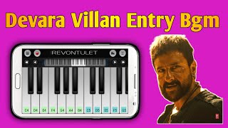 Devara Villan Entry BGM  Piano Tutorial  Anirudh Ravichandran  Jays Piano [upl. by Moody356]