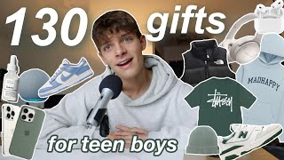 100 CHRISTMAS GIFT IDEAS for teen boys 2023 teen gift guide [upl. by Imoyaba]