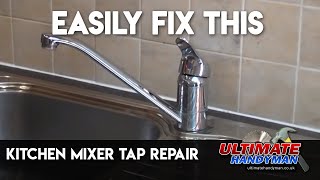 Kitchen mixer tap repair [upl. by Angadresma]