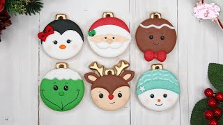 Galletas de Navidad decoradas con Glasa Real I Christmas Cookies 🎄Priscilas Cookies [upl. by Einamrej]