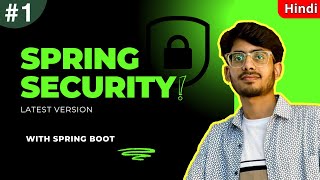 Spring Security Complete Course Introduction and usage application level security  Spring Boot [upl. by Eeraj938]