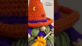 DECORATE FOR HALLOWEEN  Handmade Crochet Decor shorts windingroadcrochet crochet [upl. by Ailaza]