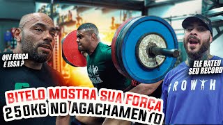 LÉO STRONDA E BALESTRIN TESTAM A FORÇA DO BITELO EM UMA ACADEMIA OLD SCHOOL [upl. by Hanna]