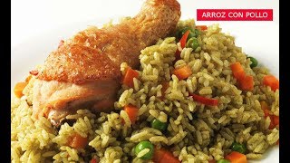 ARROZ CON POLLO PERUANO  DELICIOSO [upl. by Bivins]