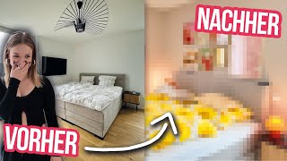 Ich richte mein Schlafzimmer ein und ihr seid dabei 💁🏼‍♀️ Makeover deluxe [upl. by Eyahsal972]