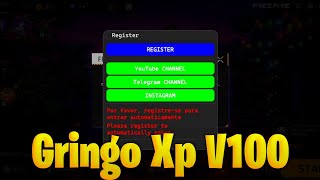 Gringo Xp V100 Register Problem Solve  Gringo Xp V100 Setup Full Process  FF Headshot Mod Manu [upl. by Moreen]