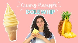 PINEAPPLE DOLE WHIP  2 Ingredients 🍦🍍 [upl. by Sahpec]