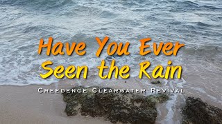 HAVE YOU EVER SEEN THE RAIN  Karaoke Version  in the style of Creedence Clearwater Revival [upl. by Donovan]