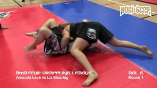 AGL 6 • Amanda Leve vs Liz Mooring • Amateur Grappling League™ by Nogi Bear™ [upl. by Nojid19]