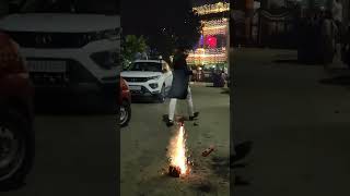 Firework 🎇🎆 fountain skyshots crackers firecracker shorts diwali2024 shorts skyshot [upl. by Juback]