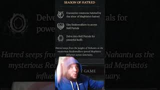 Diablo 4 Season 6 Theme Leaked Season of Hatred [upl. by Neelhtac]