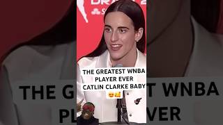 🚨😍 CATLIN CLARKE UNDISPUTED GREATEST WNBA PLAYER EVER catlinclarke nba funnyshorts [upl. by Garber]