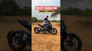 The Ducati Diavel V4 Exhaust Sound is MENTAL 🔥  BikeWale shorts [upl. by Lavud60]