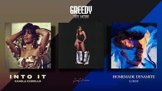 Greedy x Into It x Homemade Dynamite  Tate McRae Camila Cabello amp Lorde Mashup [upl. by Assedo]