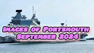 IMAGES OF PORTSMOUTH INCLUDING HMS QUEEN ELIZABETH AND HMS PRINCE OF WALES 🏴󠁧󠁢󠁷󠁬󠁳󠁿🇬🇧 ABSports1 [upl. by Kai]