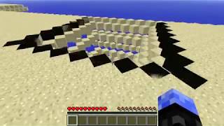 Minecraft Superflat SAND FALL [upl. by Sicard116]