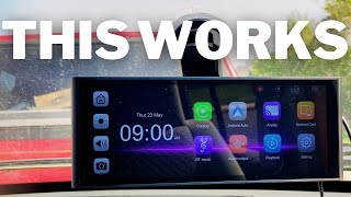 Best Wireless CarPlay And Android Auto Display  LAMTTO Review [upl. by Aihsinyt]