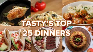 25 Amazing Dinners From Tasty [upl. by Eidnil]