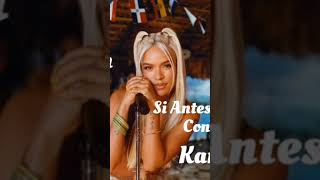 Karol G  Si Antes Te Hubiera Conocido  Salsa Version [upl. by Gmur]