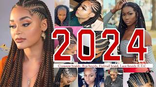 Ladies Check Out This Beautiful Braids Hairstyles For Black Ladies [upl. by Nickelsen]