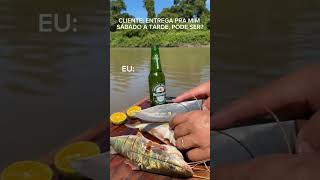 Tamo é pescando 🐟 pescaria pescar cerveja fimdesemana sextou sextafeirachegou [upl. by Jammal230]