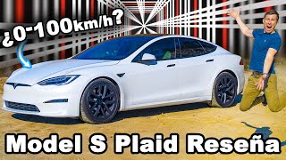 Tesla Model S Plaid reseña  ¿cuánto hará de 0 a 100kmh [upl. by Margarette]