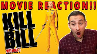 THE BEST TARANTINO Kill Bill Volume 1 MOVIE REACTION First Time Watching [upl. by Sihun]