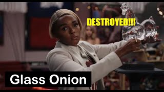 Glass Onion  Andi Destroys Expensive Artworks [upl. by Petra]