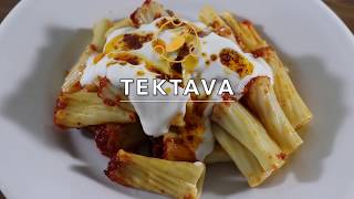 Mantı Makarna Tarifi  Rigatoni Pie Recipe [upl. by Pul]