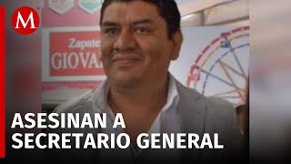 Matan a balazos a secretario general de Chilpancingo a 4 días de haber asumido el cargo [upl. by Mun]