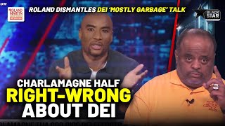 Deconstructing Charlamagne Tha Gods The Daily Show DEI segment  Roland Martin [upl. by Adnaval]