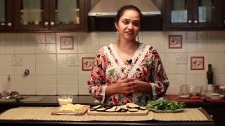 Video Recipe Roasted Eggplant Parmigiana In Tomato Basil Sauce [upl. by Aleet]