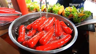 1 Street Food  Hot Dog Sandwich  Filipino Street Food [upl. by Nylatsyrc]