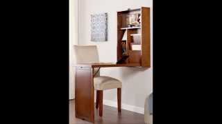 Wall Mounted Folding Table  Fold Out Convertible Desk [upl. by Irma785]