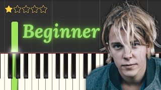 Another Love  Beginner Piano Tutorial [upl. by Latsirk718]