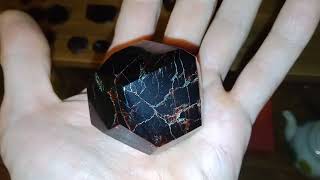 Garnet crystal quotBlack Markquot [upl. by Barr]