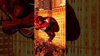 Marvel’s SpiderMan 2 Upgraded Suit WebSwingingspiderman webswingingtomusic [upl. by Zetrok]