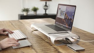 ProBASE HD The Worlds First USBC Multifunctional Stand for 201620172018 MacBook Pro 13” and 15” [upl. by Amleht]