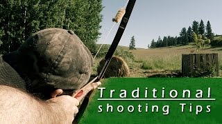 Traditional Archery Tips  how to shoot a recurve bow [upl. by Allys]