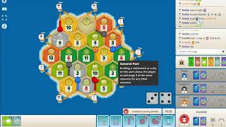 Top Ranked Catan Player  Plot Twist Setup [upl. by Remle]