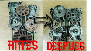 Restauración Garelli noi tl  Limpieza de motor [upl. by Dyun]