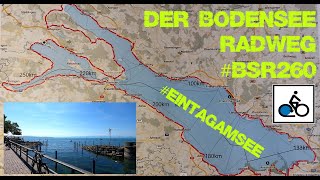 Der Bodensee Radweg  ein Tag am See in 260km [upl. by Thibaud]