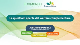 Le questioni aperte del welfare complementare [upl. by Amluz]