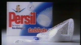 Persil Tablets advert  Broadcast 2nd May 1998 ITV UK [upl. by Yetak]