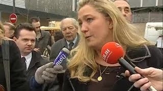 Campagne électorale FN  Marine LE PEN avec ou sans son père [upl. by Oremar]