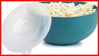 Goodful Silicone Popcorn Popper Collapsible Hot Air Microwavable Popcorn Maker [upl. by Birk]